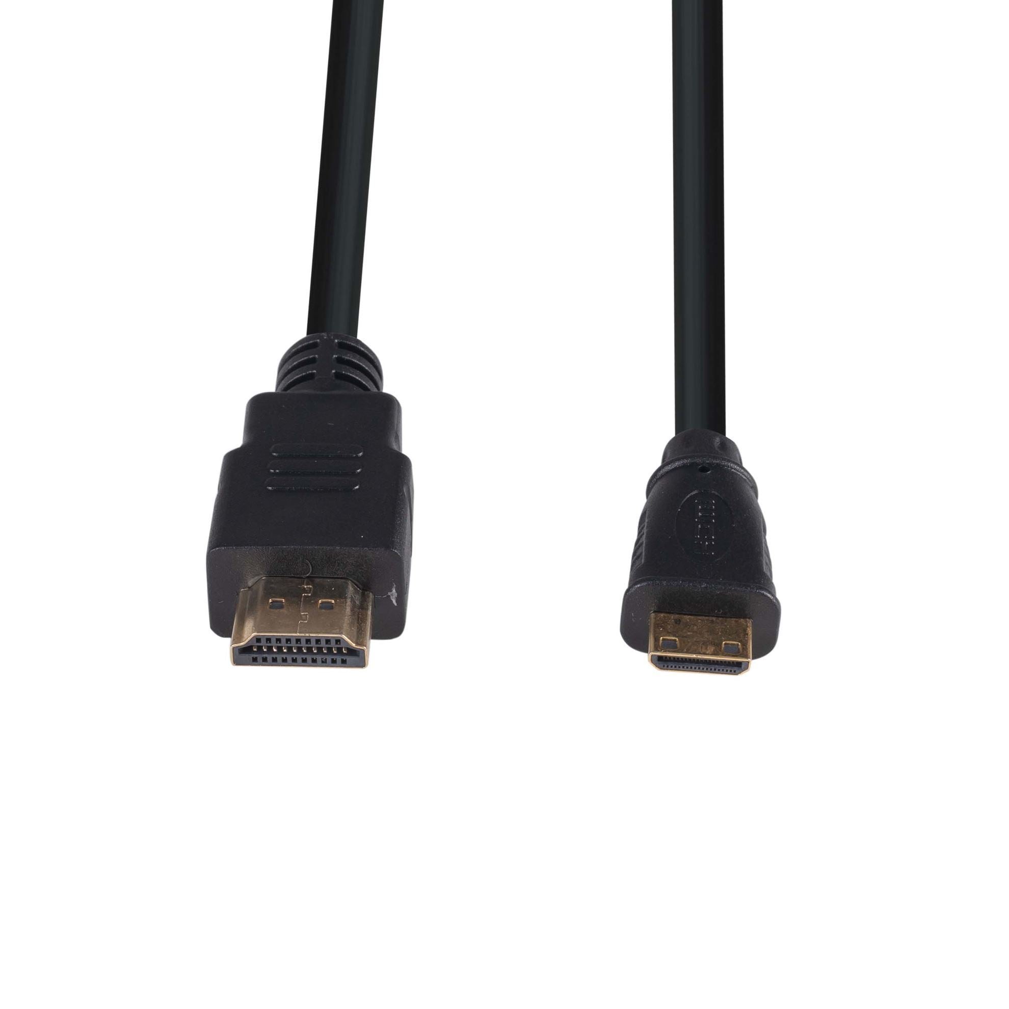 C-HDMI14-HM-1 C-HDMI14-HM-1 Dynamix 1m HDMI to HDMI Mini Cable High-Speed with Ethernet