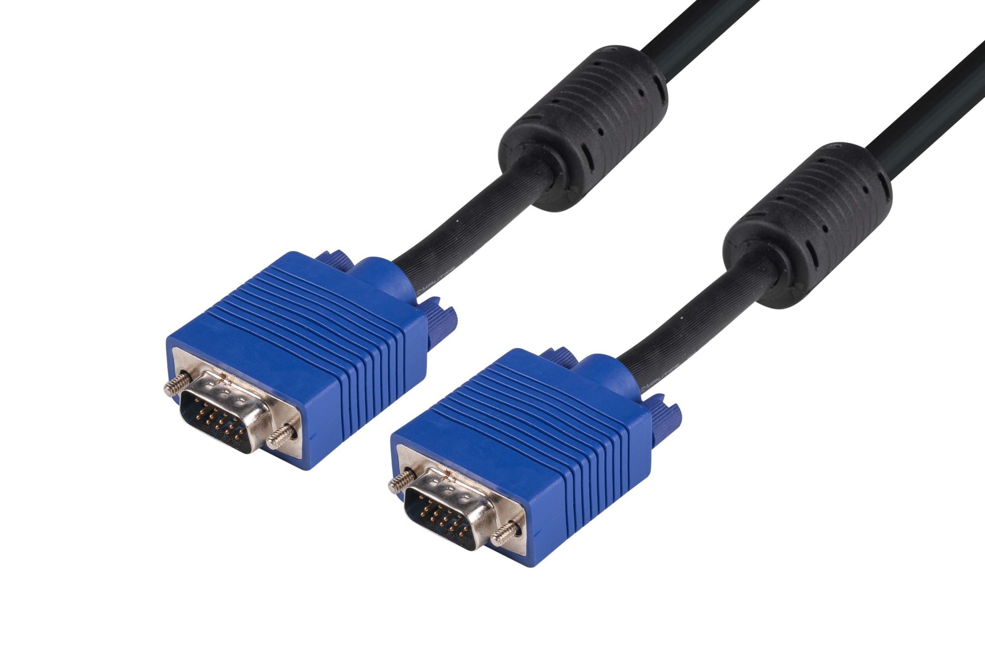 C-VDDCBK-MM7H - Dynamix 7.5m VESA DDC1 & DDC2 VGA Male/Male Cable - Moulded,