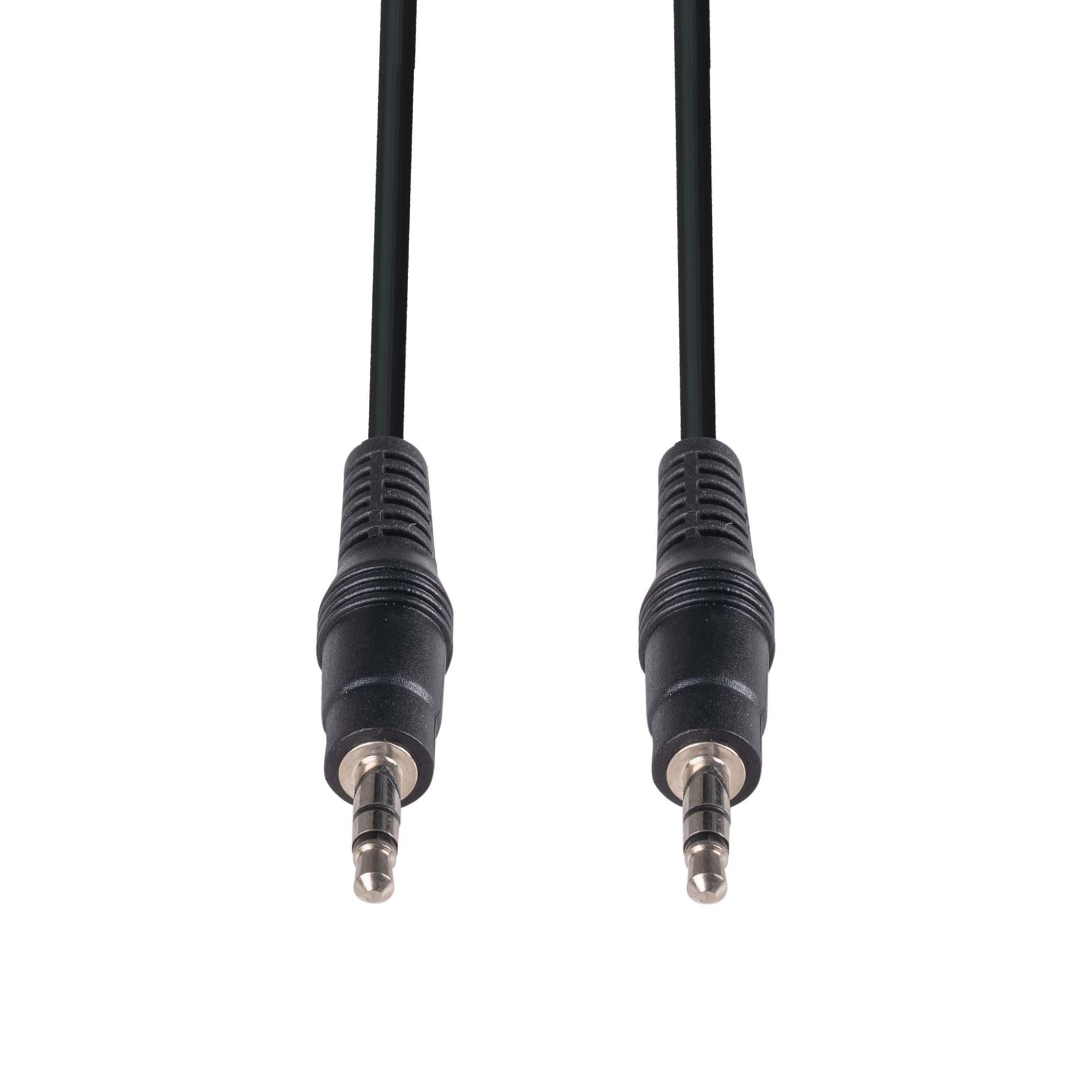 CA-ST-MM1 - Dynamix 1M Stereo 3.5mm Plug Male to Male Cable