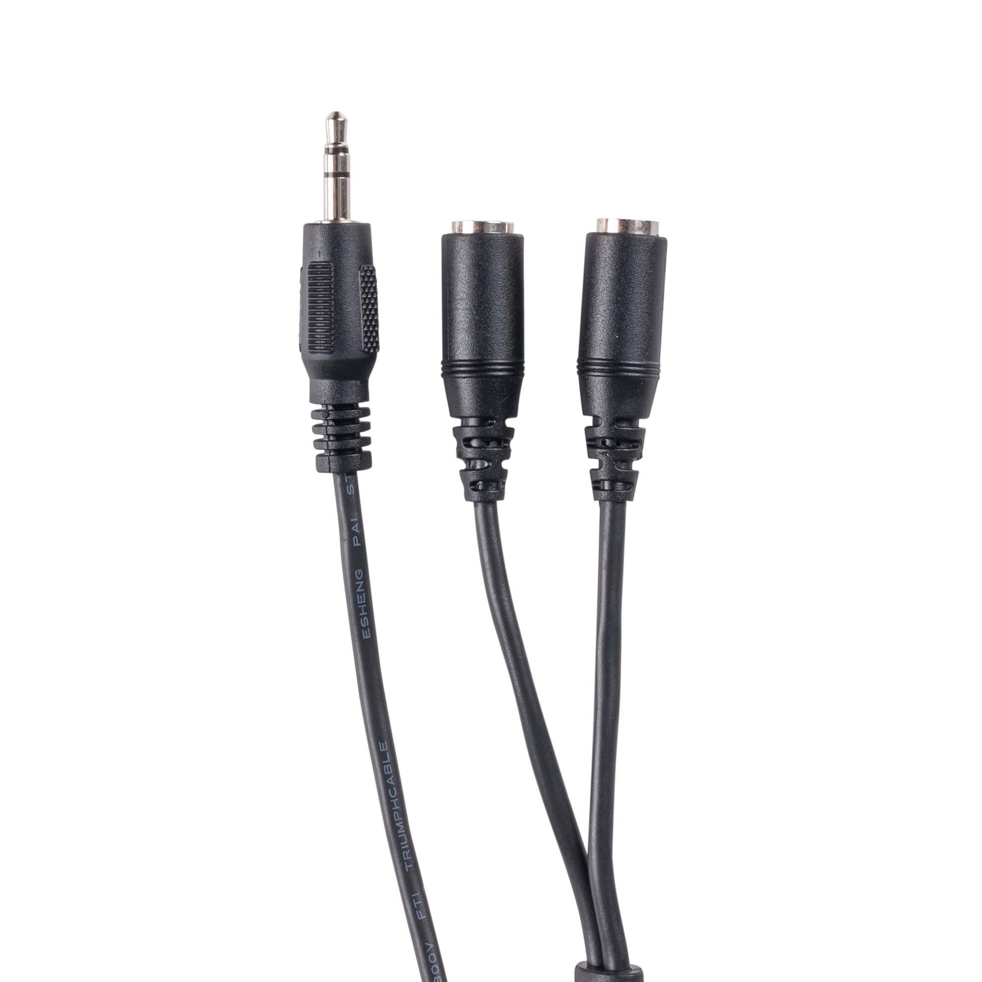 CA-STY-2 - Dynamix 2M Stereo Y Cable 3.5mm Plugs