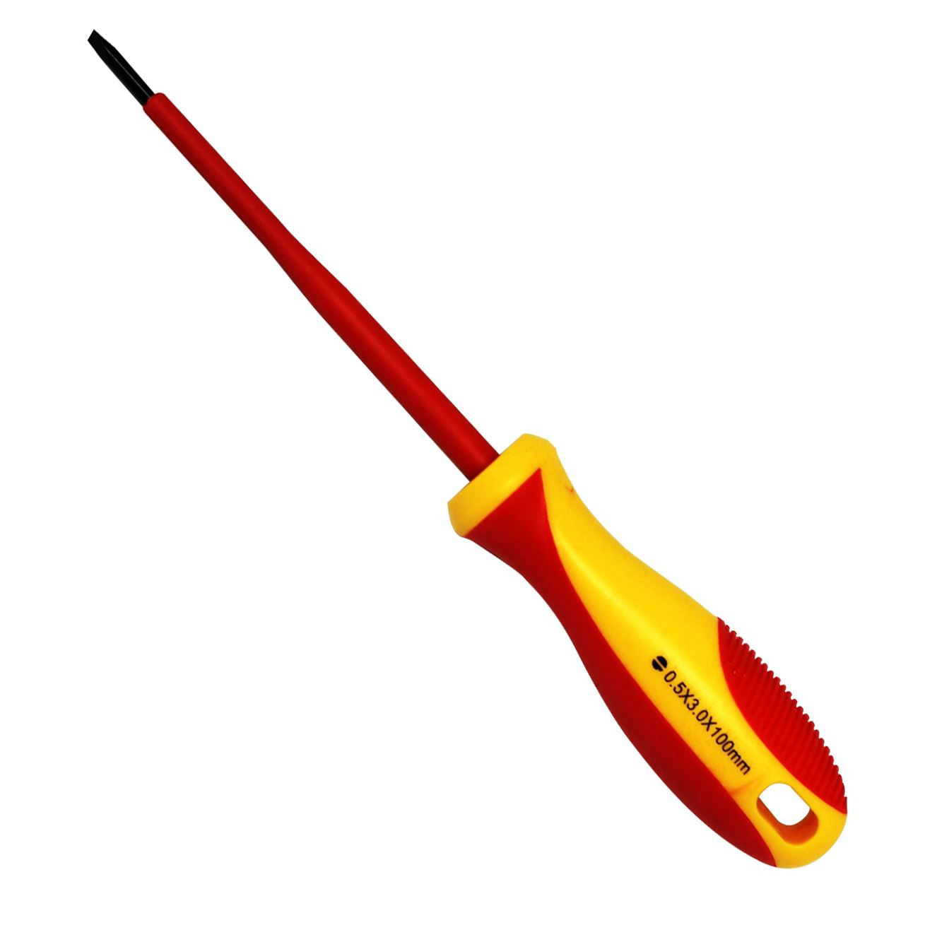 GOLDTOOL 100mm Electrical Insulated VDE Screwdriver. Tested to 1000