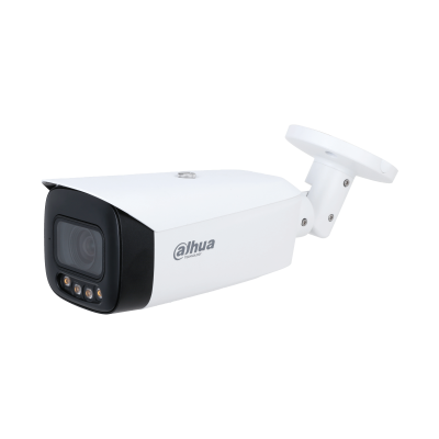 IPC-HFW5849T1P-ASE-LED - Dahua - 8MP Full-color Fixed-focal Warm LED Bullet WizMind Network Camera