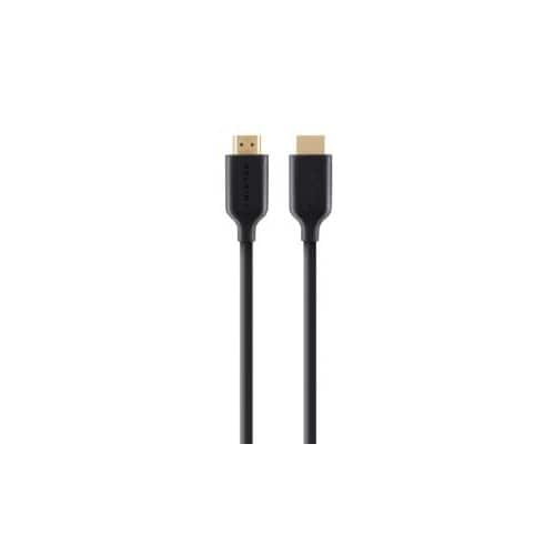 F3Y021BT2M - Belkin HDMI A/V Cable - 2 m HDMI A/V Cable for Audio/Video Device - First End: HDMI Digital Audio/Video - Gold Plated Connector