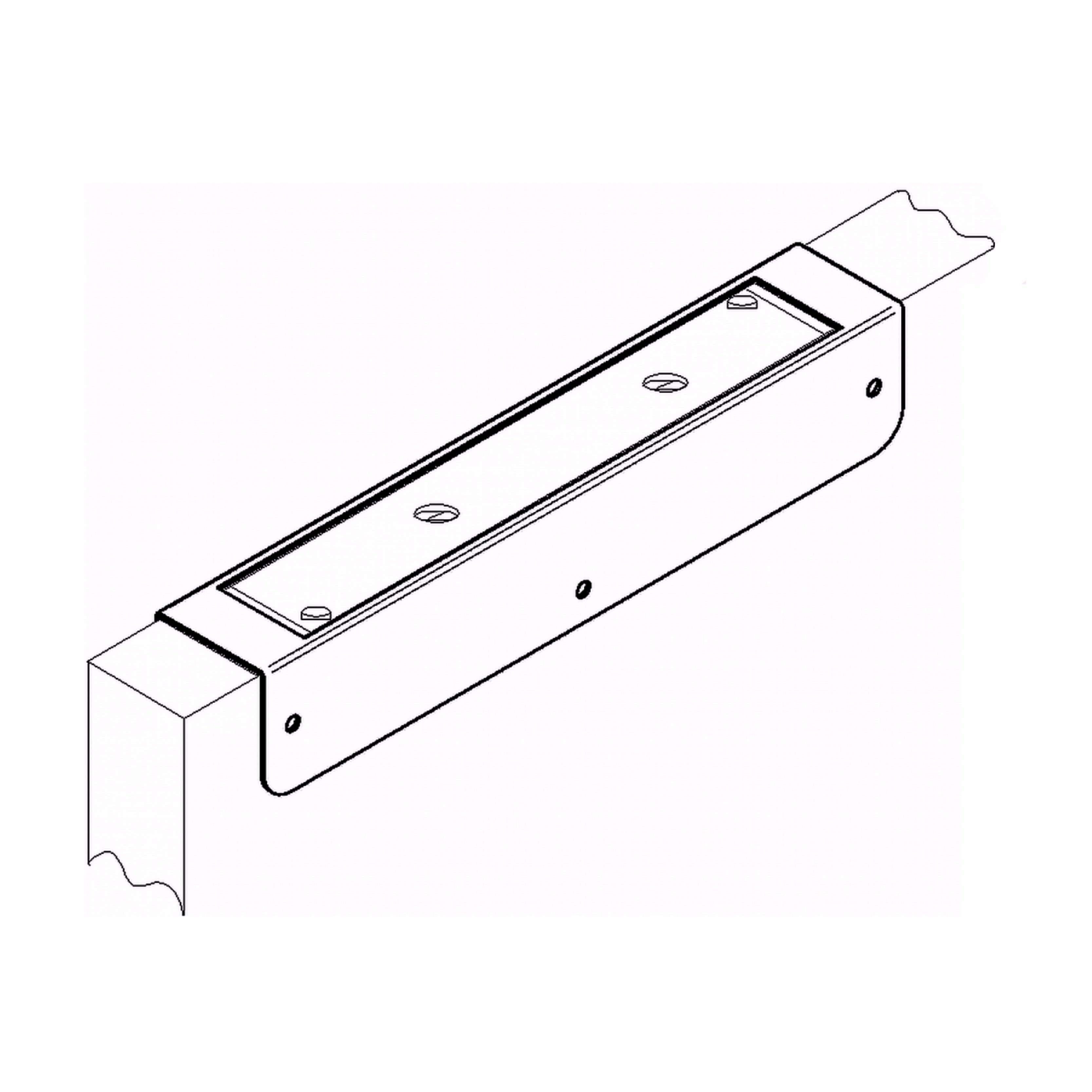 SSAM - Securitron Shear Aligning Magnalock - 545Kg holding