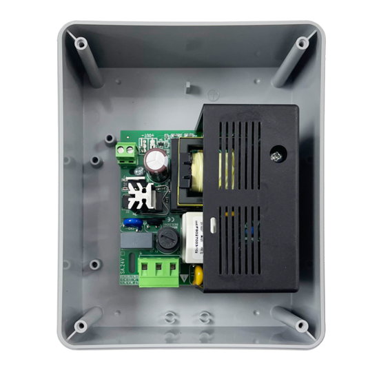 B-SA-24 - Power supply module for swing and sliding gates that can be mounted remotely