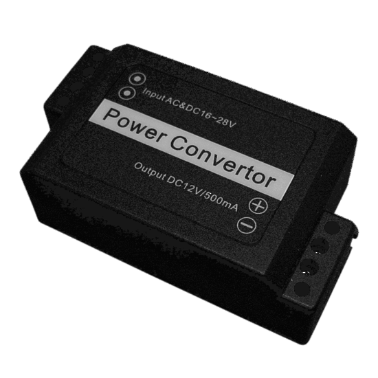 DC CONV-5 - Mini 24AC/DC to 12DC Converter @ 500mA