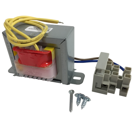 ELITE TRANS-KIT - 1.4A 17VAC TRANSFORMER for EC-CAB (Plastic) + Fuse Terminal Block and Screws