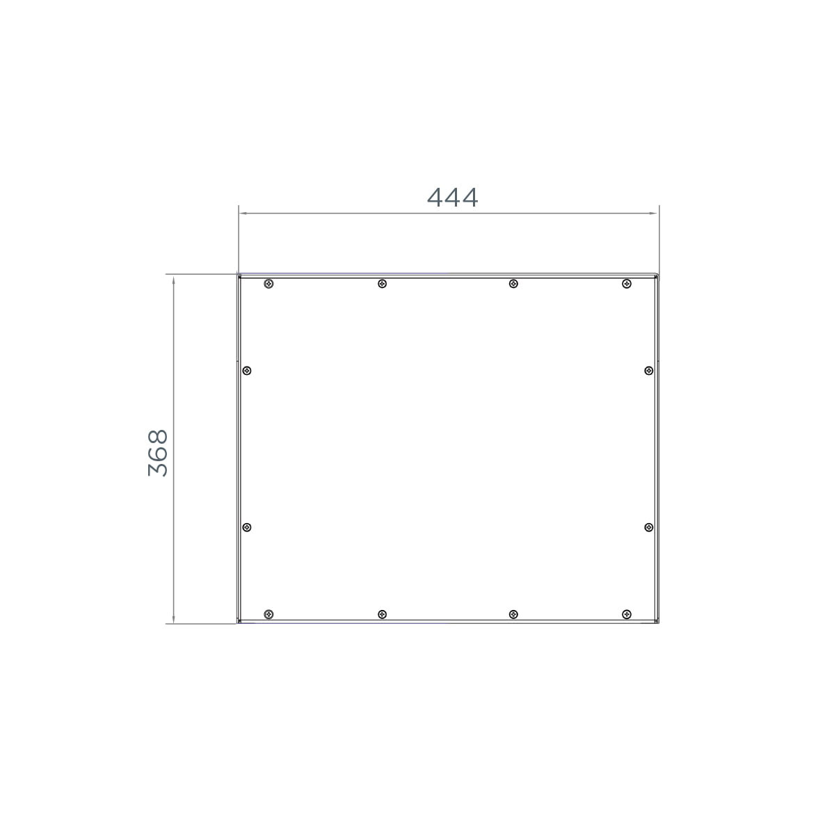 FPAC-ERS3643 - FERN360 Access Control Reader or Intercom Mounting Panel