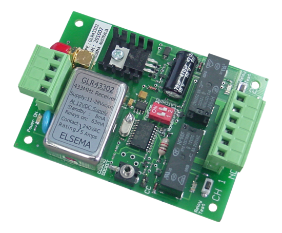 GLR43302 - 2-Channel 433MHZ Gigalink Receiver