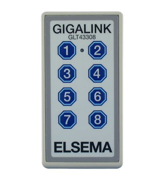 GLT43308 - 8-Channel Gigalink 433MHZ Hand-Held Transmitter