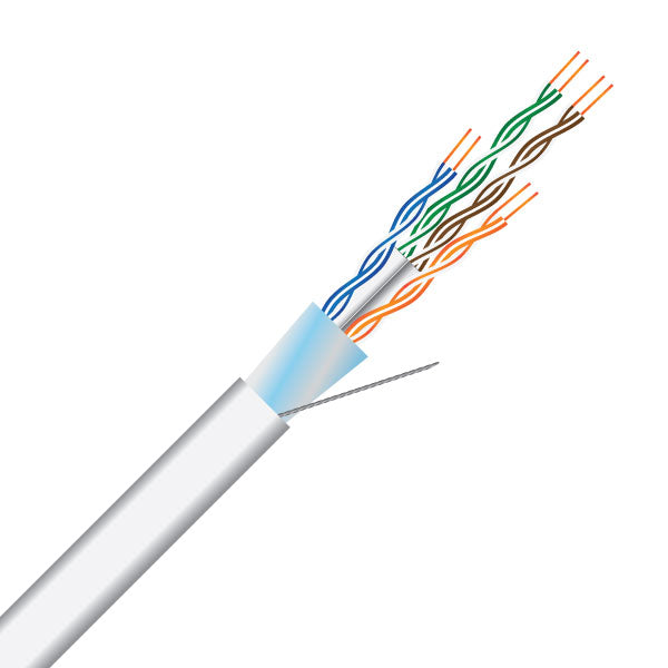 MSEC-C64PFTP-WHITE - Maser Cat6, FTP, Shielded, Internal, Network Cable