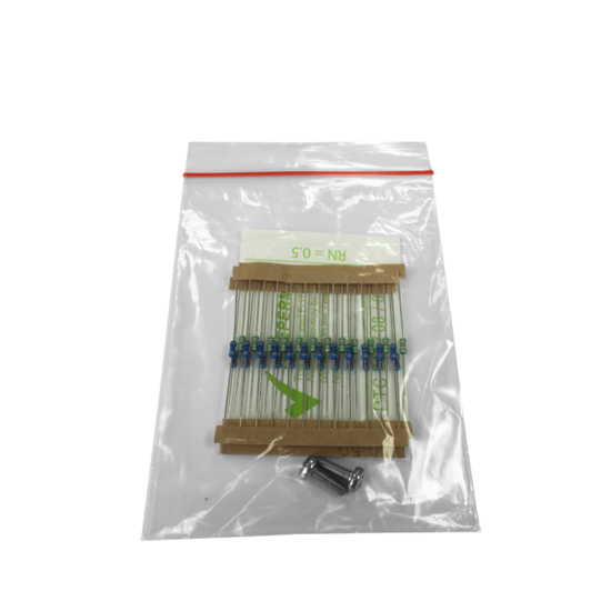 PLAS RES KIT - Resistor kit for EliteControl systems (12x 2K2, 12x 4K7 & 12x 8K2)