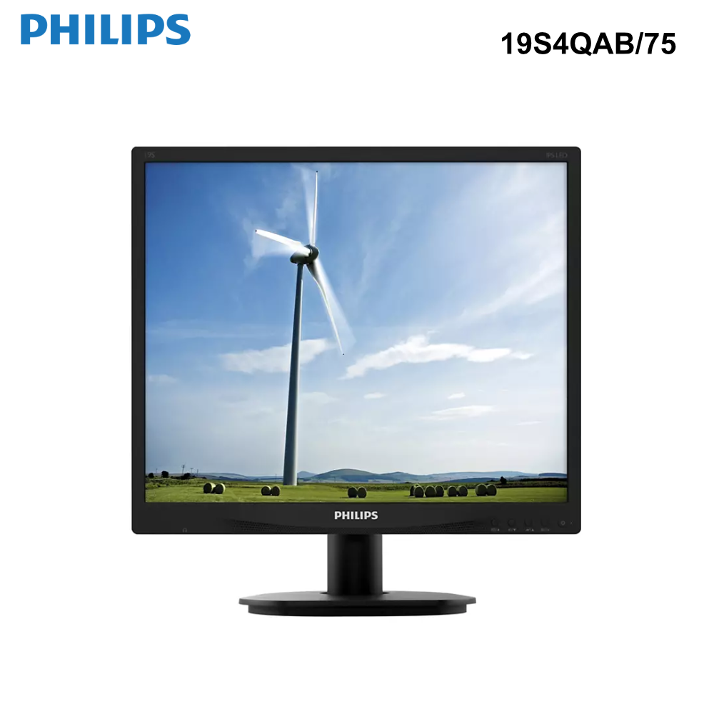 19S4QAB/75 - Philips 19" S Line 1280x1024 LCD monitor with SmartImage