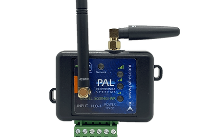 PAL-SG314GI-WR - 3G/4G GSM Controller - 1 x Relay + 1 x input - 12,000 App or Dial in user and Remote control ability