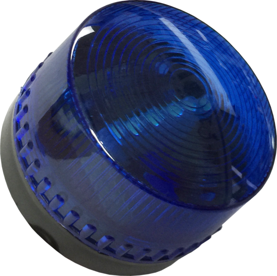 SPL-50B - 12V BLUE STROBE - SMALL