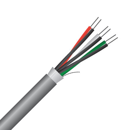 3 Pair, 0.22mm², Shielded, RS232 Data Cable (MAS3POS24) 450m