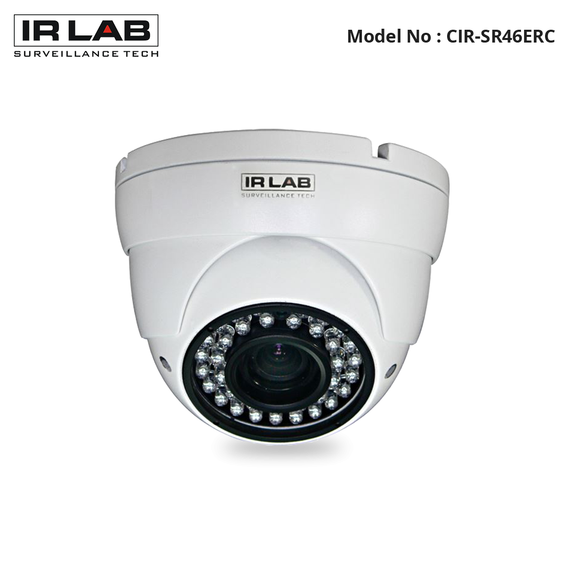 CIR-SR46ERC - IR Lab - HD-CVI 1080P 2.8-11mm IR Dome Camera