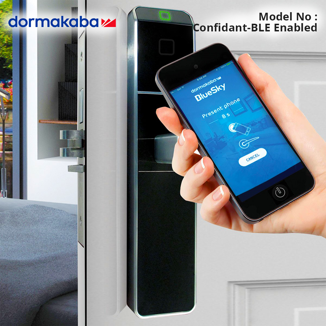 Confidant-BLE Enabled - dormakaba - Confidant RFID (Bluetooth enabled)