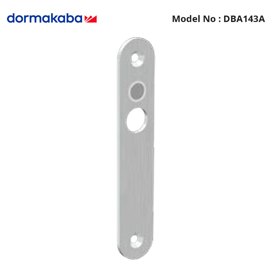 DBA143A - Short Round Hole Strike for DB25K