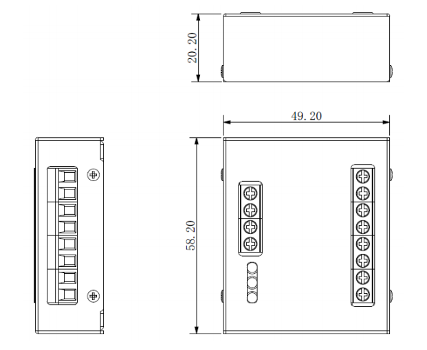 DEE1010B - Dahua - Access Control Extension Module for VTO