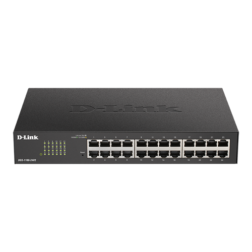 DGS-1100-24V2 -D-Link 24-Port Gigabit Smart Managed Switch