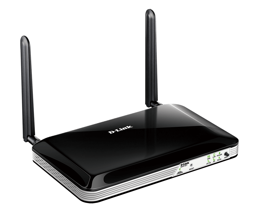 DWR-921 - D-Link 4G LTE Router with Standard-Size Sim Card Slot