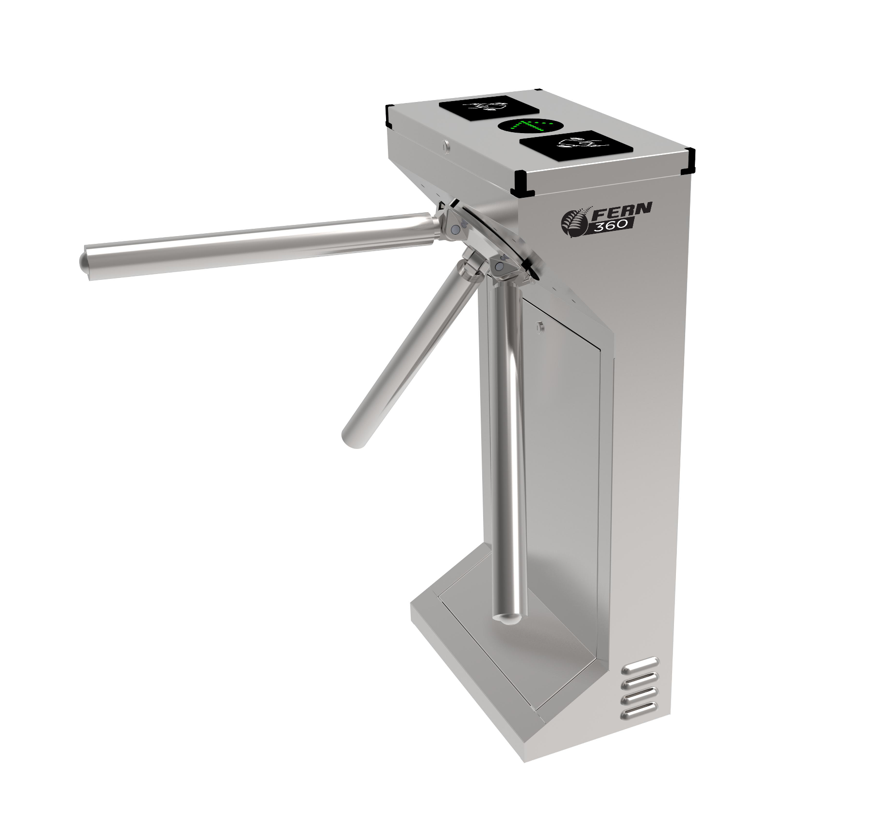 FGES-TT550-1- FERN360 - Stainless Steel Tripod Turnstile, Fully Automatic