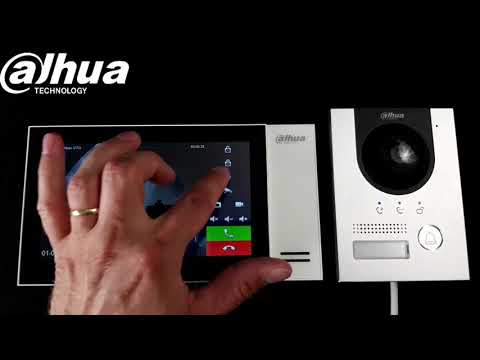 DHI-KTP01-S - Dahua - IP Intercom Kit, Door Station, 7" Monitor, Switch, Surface Mount - 0