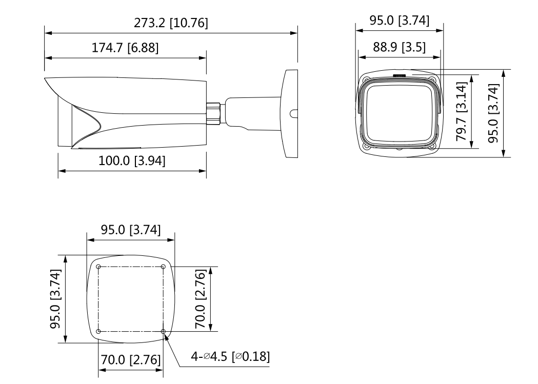 IPC-HFW5241EP-Z12E - Dahua - 5.3-64mm 12x Zoom 2MP Bullet Wizmind 150m IR ePoE WDR