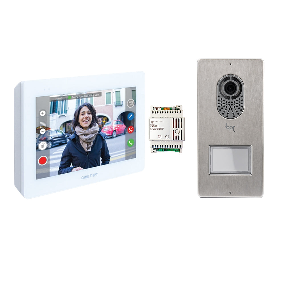 LVC-XTS-KIT - BPT - LITHOS + XTS 7" WIFI Monitor - Video Intercom Kit