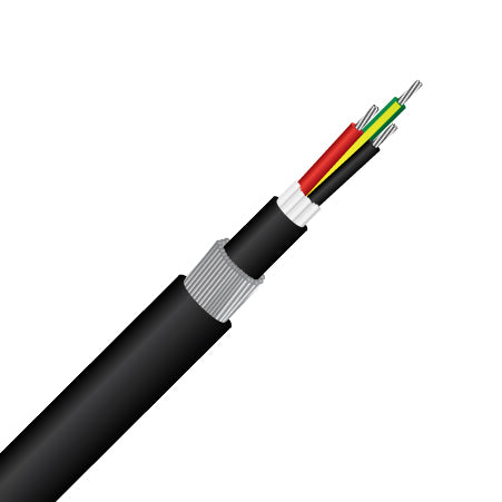 2 Core + Earth (3G), 1.5mm, 0.6/1KV, PVC 90°C, SWA, Industrial Power Cable (MASCP3G/1.5SWA)