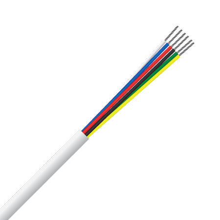 MSEC 6072TCW - 6 Core, 0.22mm², 100% Copper, Tinned, Security Cable - 100 or 300m