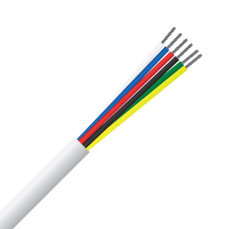 MSEC 6142 TCW - 6 Core, 0.44mm², 100% Copper, Tinned, Security Cable - 100 or 300m