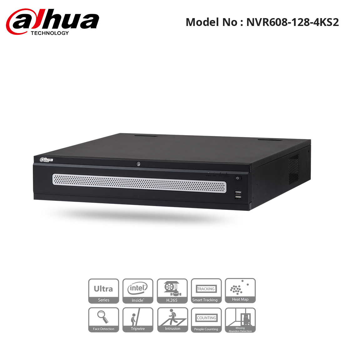 NVR608-128-4KS2 - Dahua - Ultra Series NVR 128ch Default Title