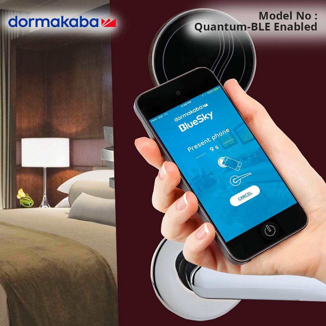 Quantum-BLE Enabled - dormakaba - Saflok Quantum RFID (Bluetooth enabled)