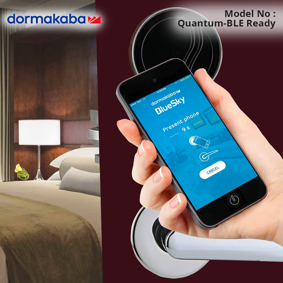 Quantum-BLE Ready - dormakaba - Saflok Quantum RFID (Bluetooth ready but not enabled)