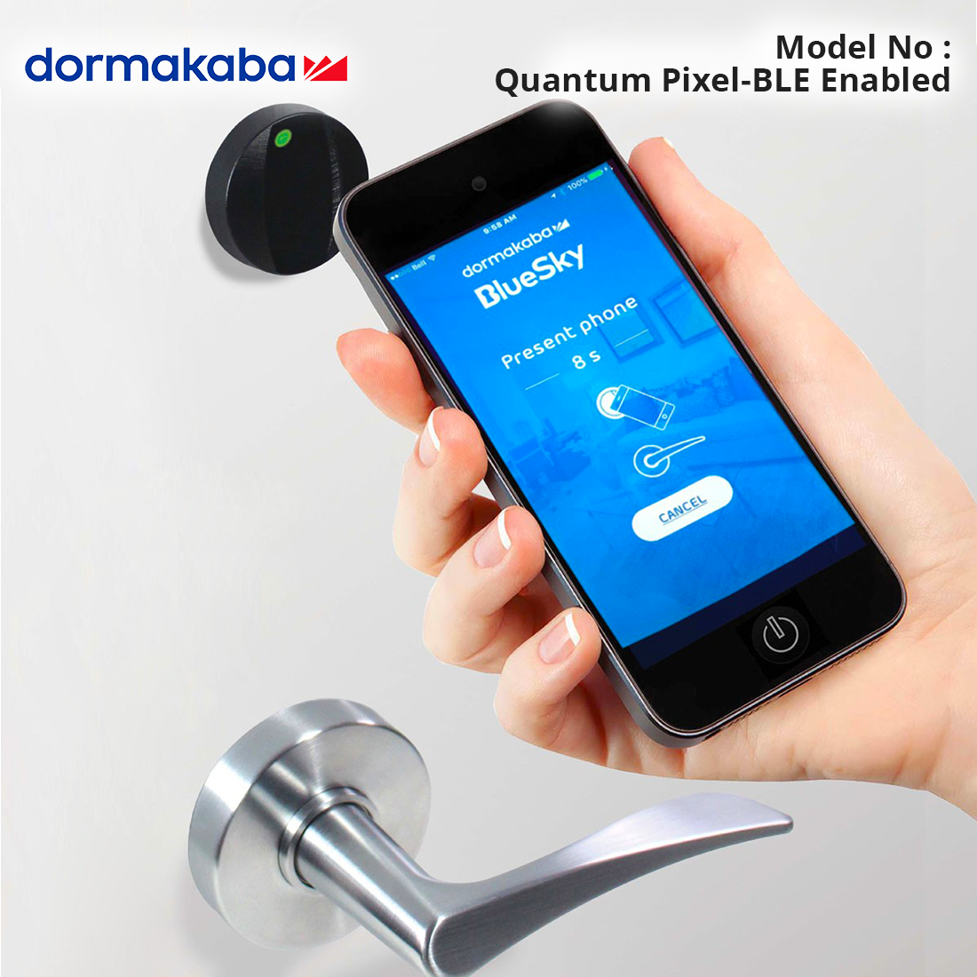 Quantum Pixel-BLE Enabled - dormakaba - Saflok Quantum Pixel (Bluetooth ready but not enabled)