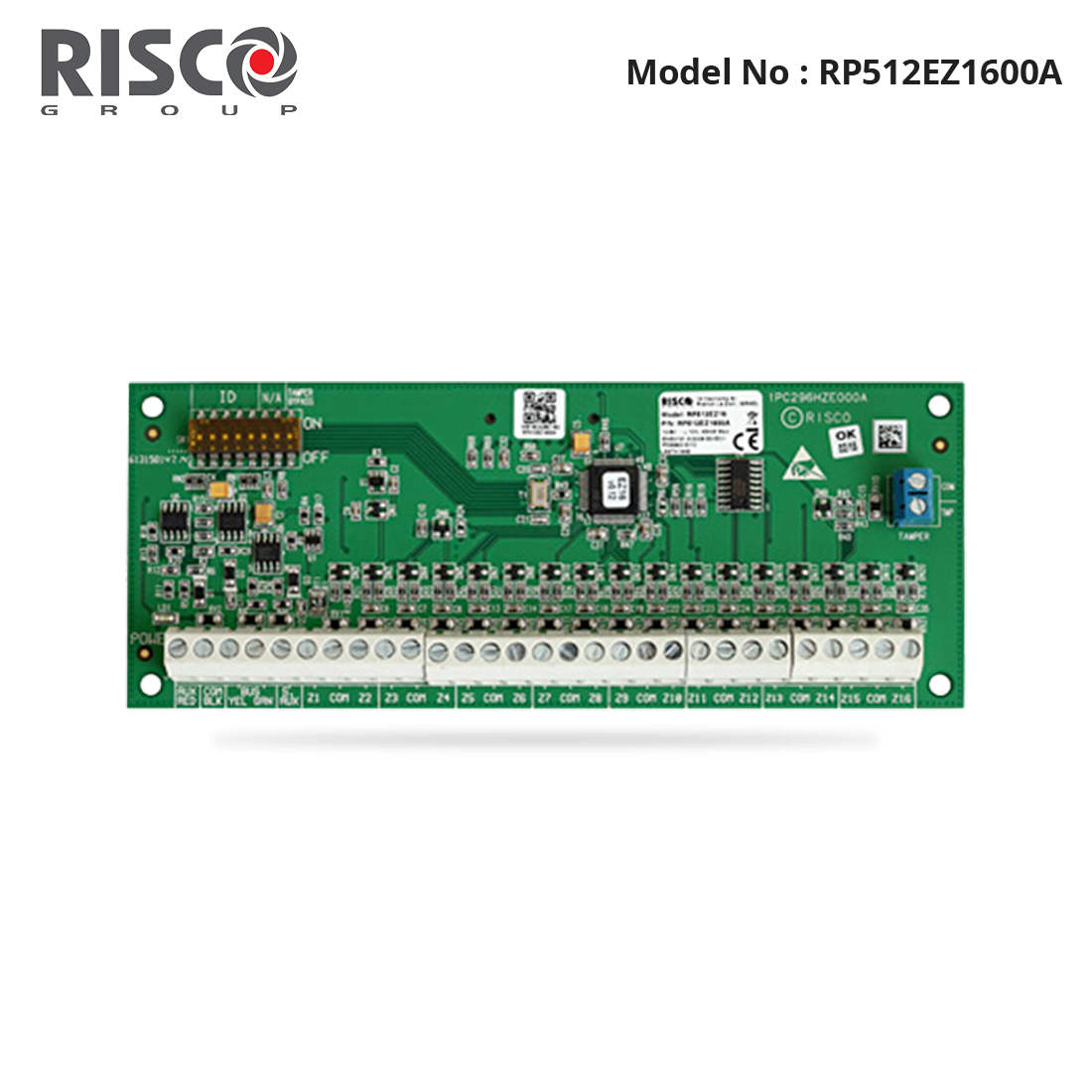 RP512EZ1600A - Risco - ProSYS 16 Zone Expander PCB only