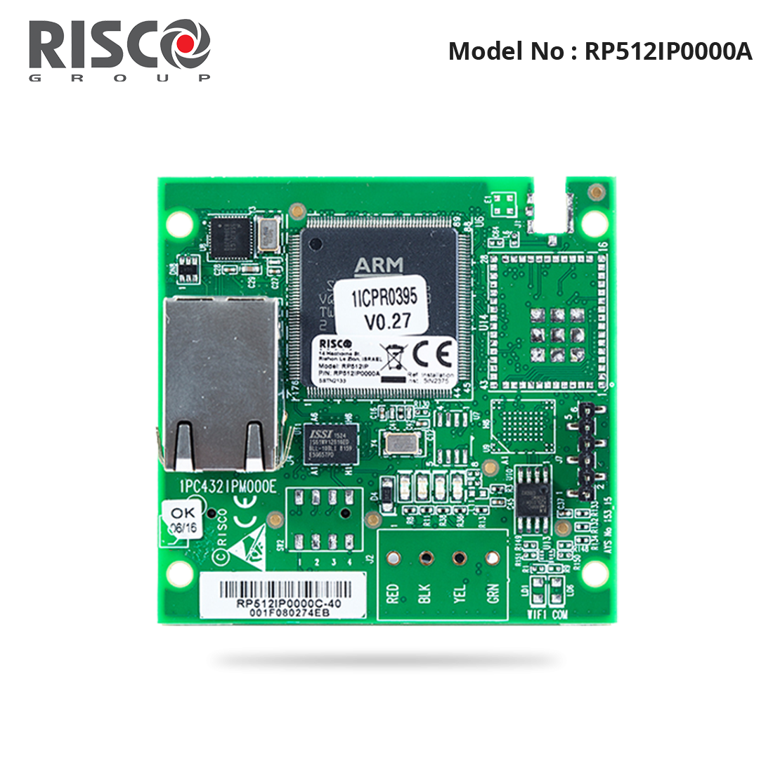 RP512IP0000A - Risco - Multi Socket IP Module