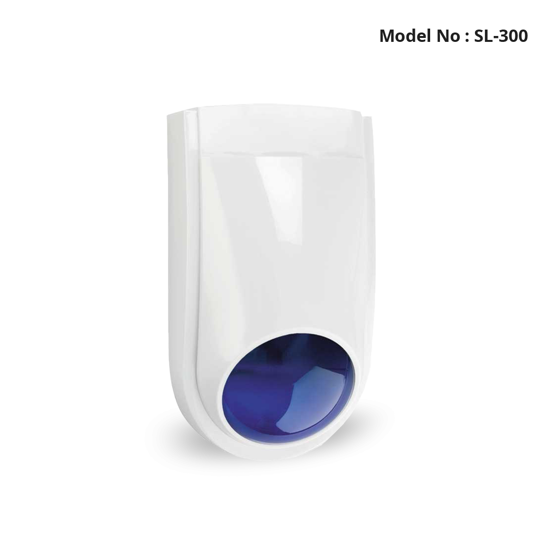 SL-300 - Outdoor Siren Blue Lens